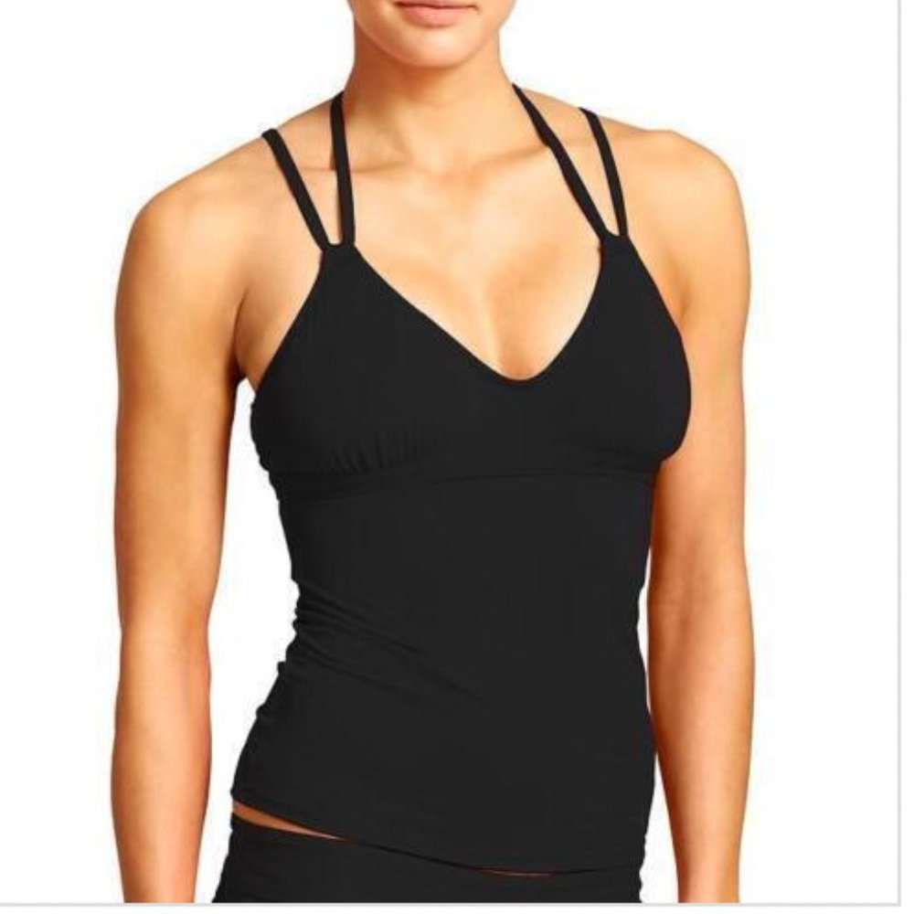 Athleta Navy Blue Tankini top, size Small